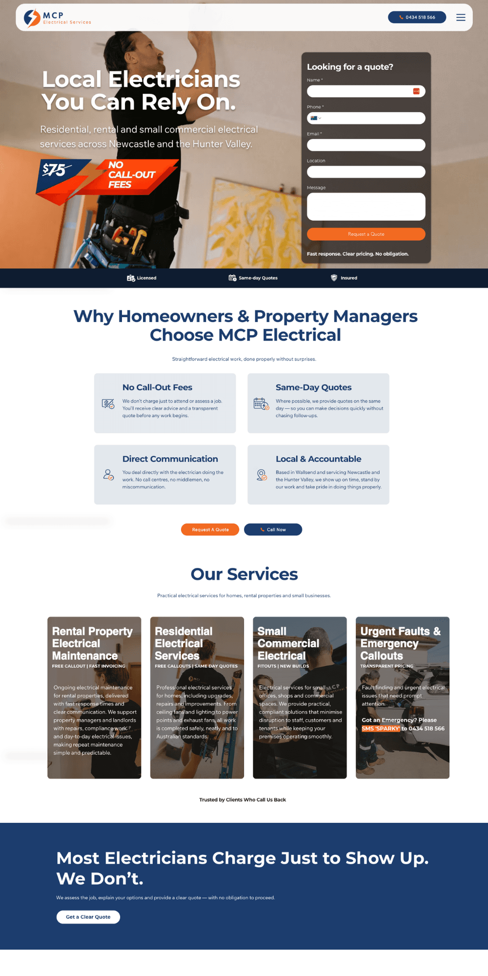 MCP Electrical: Electrician