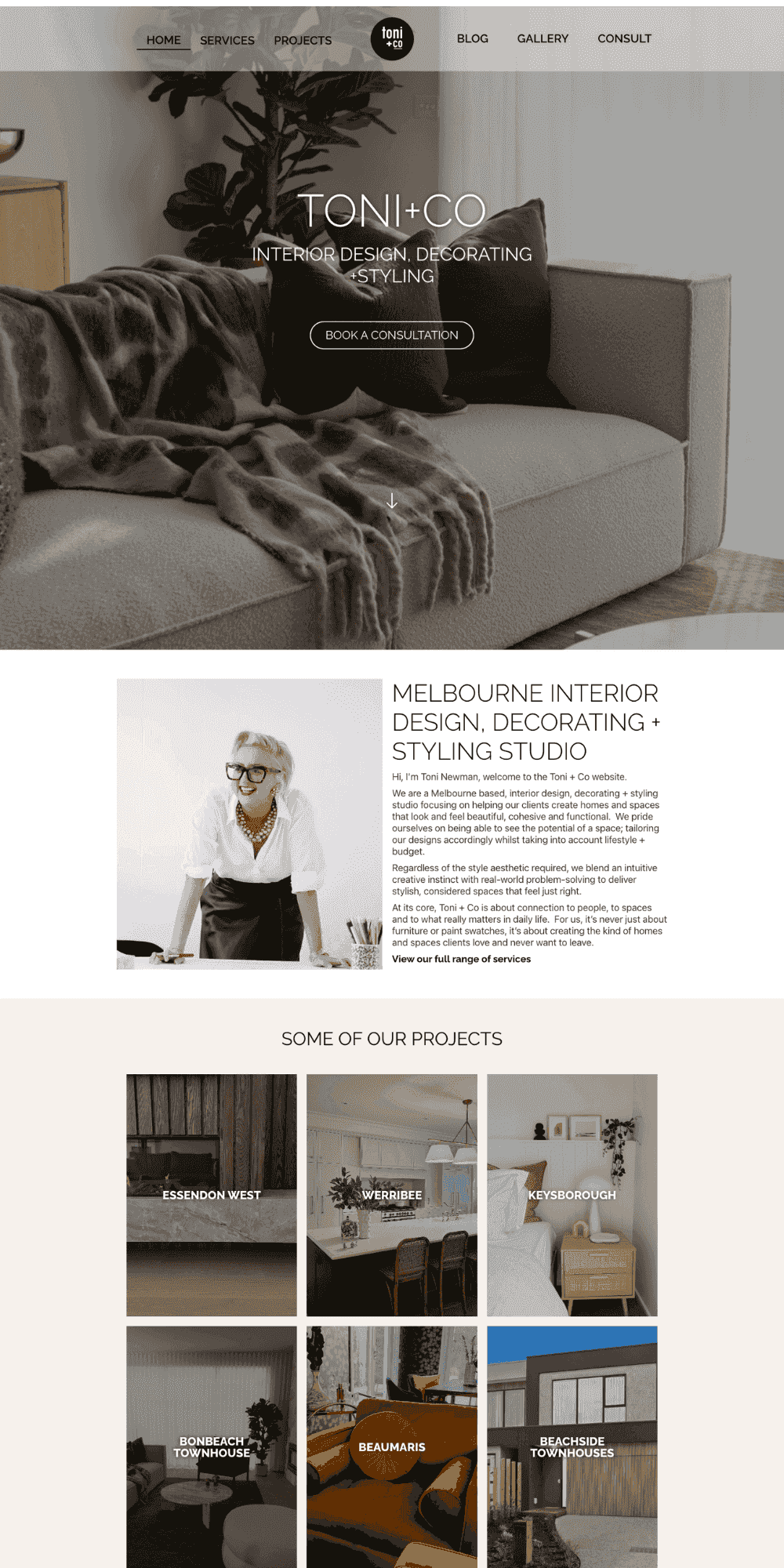 Toni+Co: Interior Design