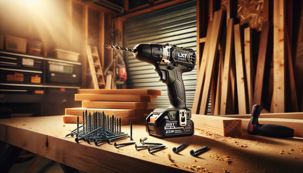Makita impact driver and batten screws on workshop bench showing time-saving trade tools